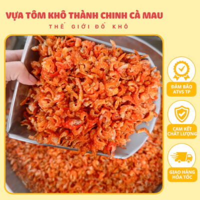 Vựa Khô Cà Mau 6 500gram Tom Kho Ca Mau Tom The Size nho M27 Tom Kho Hang Chat Luong Dam Bao Mem Ngon Ngot