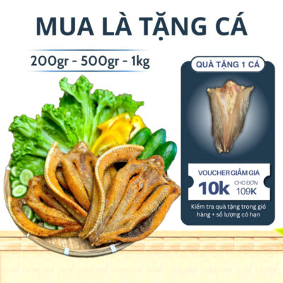 Vựa Khô Cà Mau 3 Ca loc kho mien tay khong tam uop Ca Kho Thuan Yen uop vua vi thit day deo chien gion