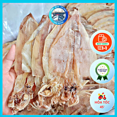 Vựa Khô Cà Mau 5 Kho Muc Bau Cau Tay Du Loai Du Size Minh Day Thit Ngot Muc Kho Bau Dac San Kho Ca Mau