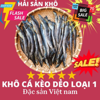 Vựa Khô Cà Mau 4 Kho ca keo loai 1 chinh goc Ca Mau vi ngot tu nhien hai san kho thien tu foods